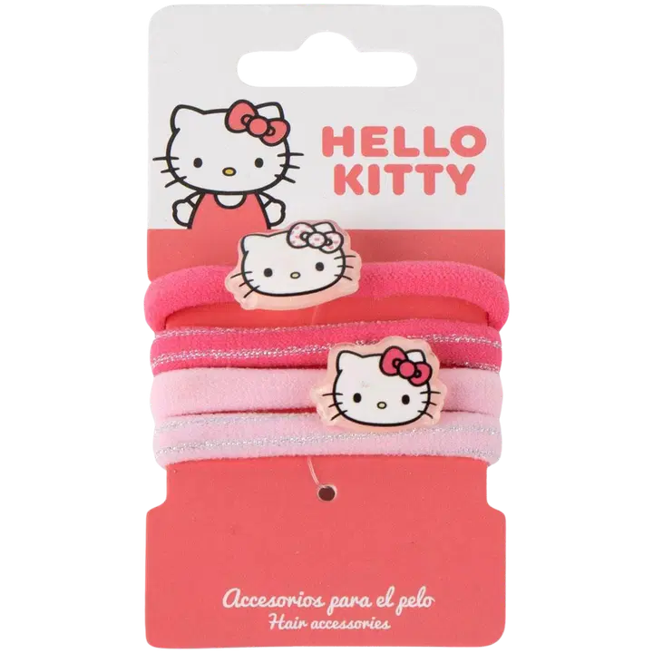 Hello Kitty Hiuslenkit 4 kpl