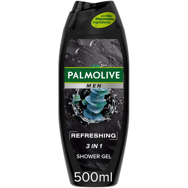 Palmolive Men Refreshing 3-in-1 suihkusaippua 500ml