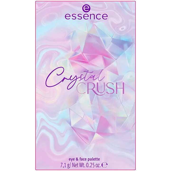 Essence Crystal Crush silma-ja näopalett