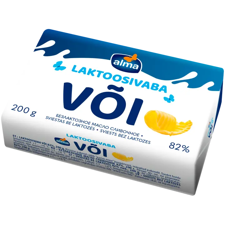 Alma või laktoosivaba 82% 200g