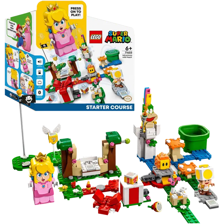 LEGO® Super Mario™ Seikkailut Peachin kanssa aloitusrata 71403