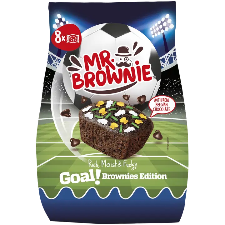 Mr. Brownie Goal! Edition suklaabrownie 200g