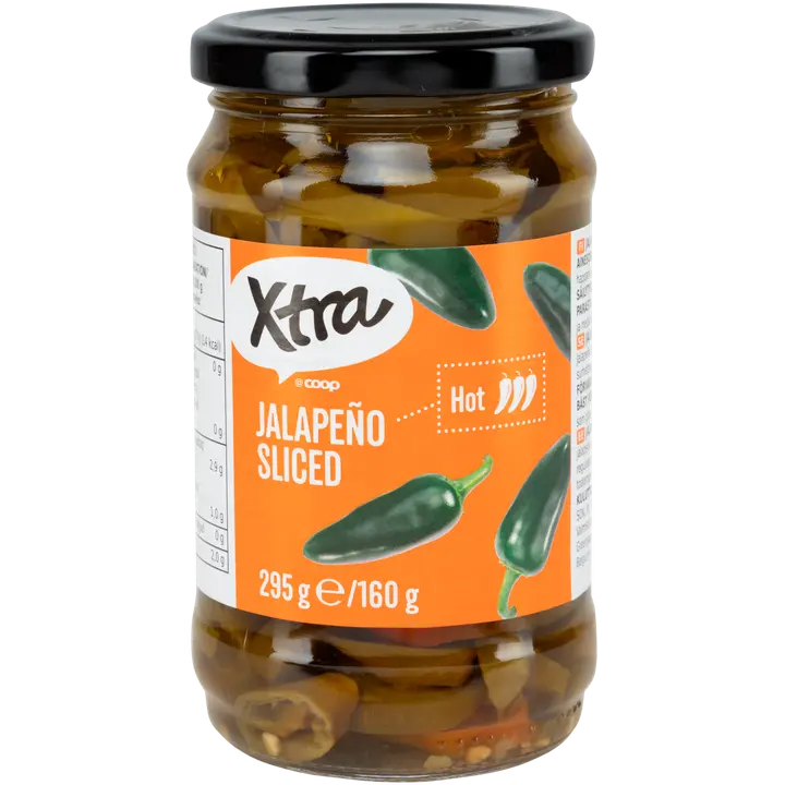 Xtra jalapenoviipaleet 295/160 g