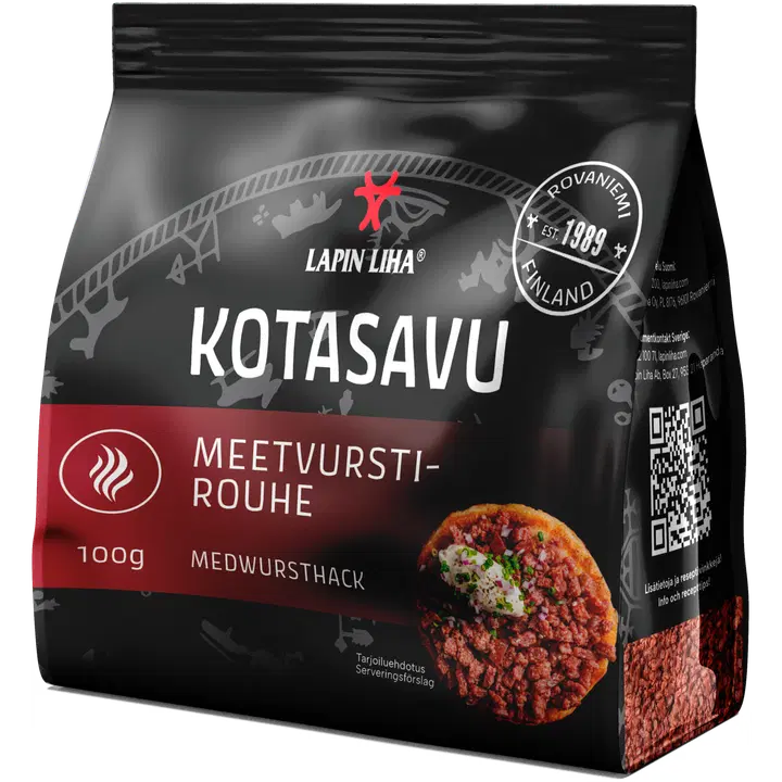 Lapin Liha Kotasavu meetvurstirouhe 100g