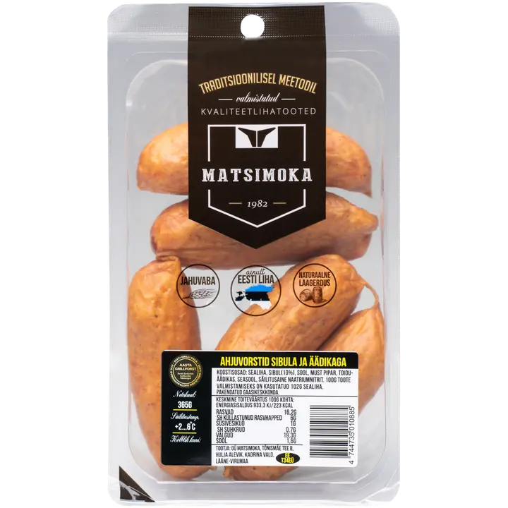 Matsimoka Ahjuvorst Sibula Ja Äädikaga, 365G