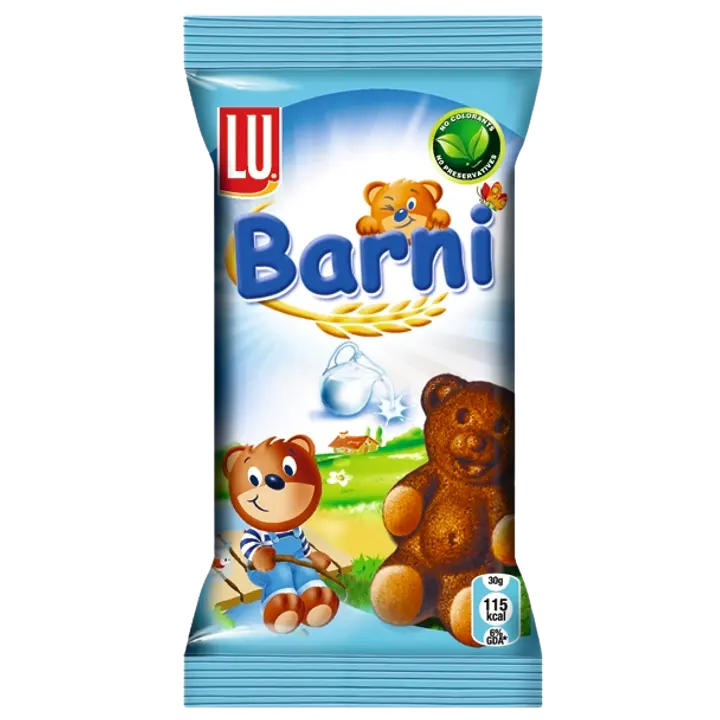 Barni piimatäidisega biskviitküpsis 30 g