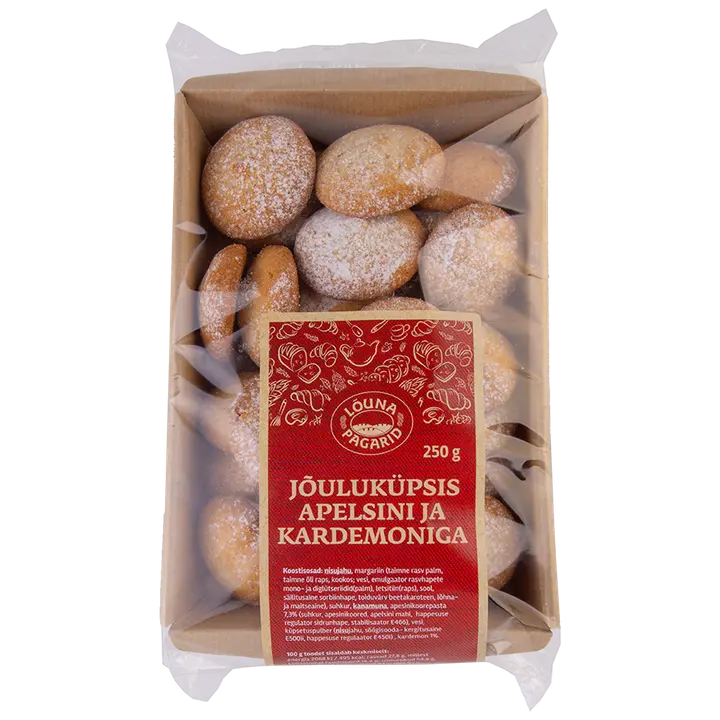 Lõuna Pagarid Jõuluküpsis Apelsini Ja Kardemoniga 250 g