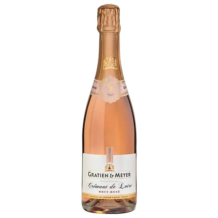 Gratien&Meyer Cremant De Loire Brut Rose KPN kvaliteetvahuvein 12%vol 750ml