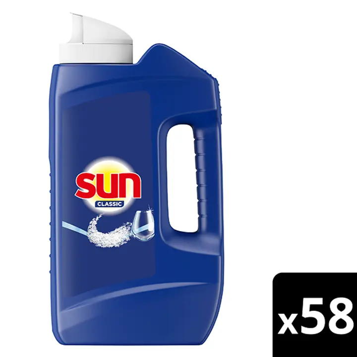 Sun Classic Konetiskiaine Tiivistetty Ympäristömerkki 1 kg 58 pesua
