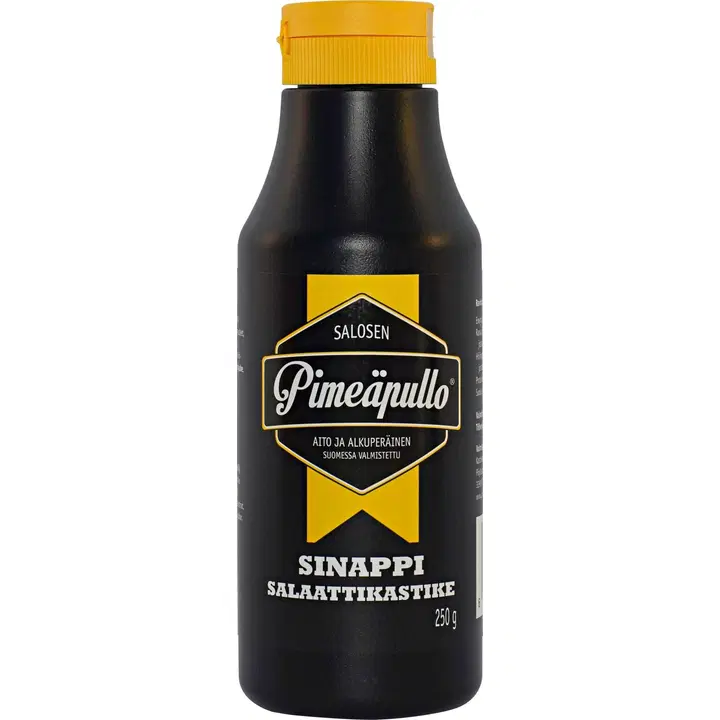Salosen Pimeäpullo 250g Sinappisalaattikastike