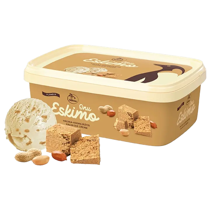 Halvaa-koorejäätis, 480g/1 l