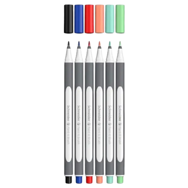 Pintselvildikas assortii 6 tk