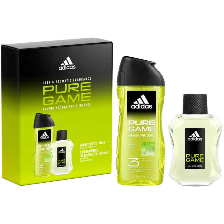 Kinkekomplekt Adidas Pure Game 2tk