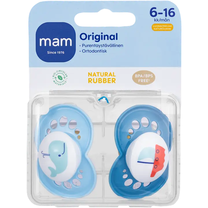 Mam Original lutt 6-16k, 2 tk