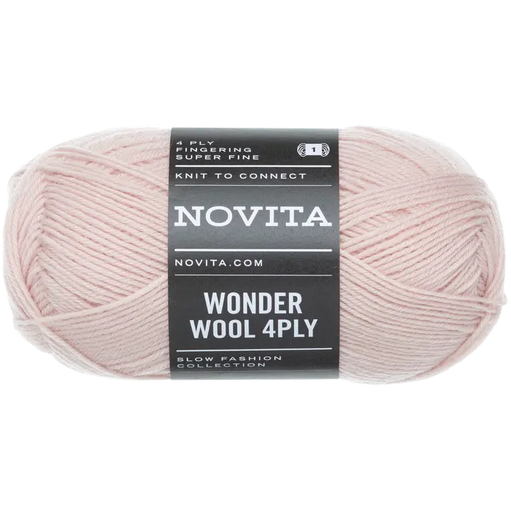 Novita lanka Wonder Wool 4PLY 50 g ballerina 509