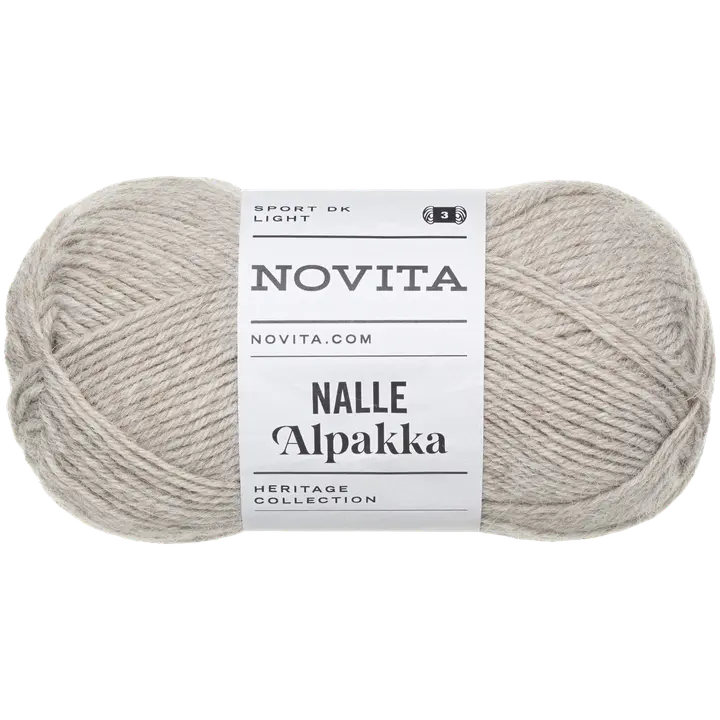 Novita lanka Nalle Alpakka 50g hiekka 060
