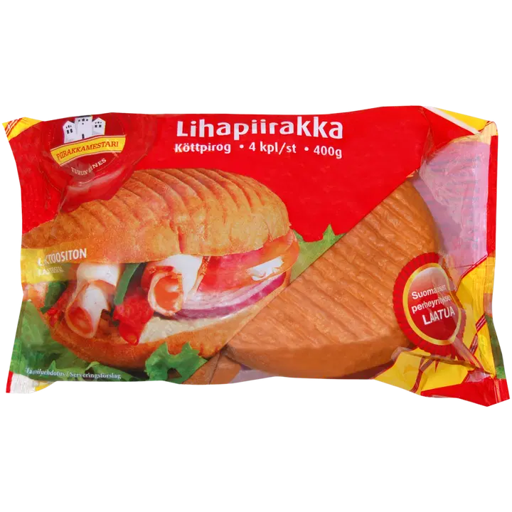 Piirakkamestari Lihapiirakka 4/400g