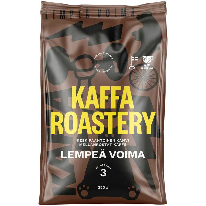 Kaffa Roastery Lempeä Voima suodatinjauhettu kahvi 250g
