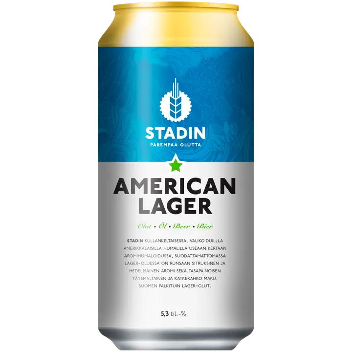 Stadin Panimo Oy Stadin American Lager 5,3% 0,44l