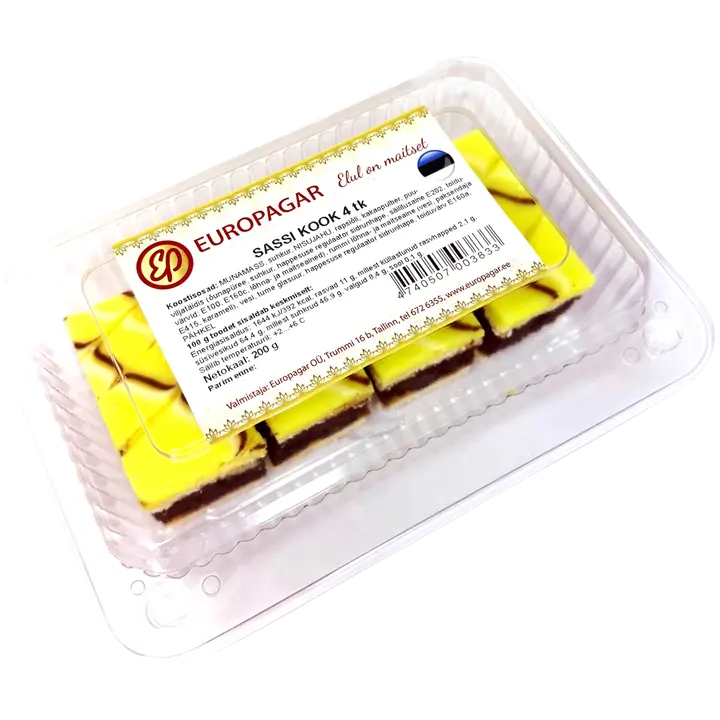 Europagar Sassi Kook 4 Tk Karbis 200 G