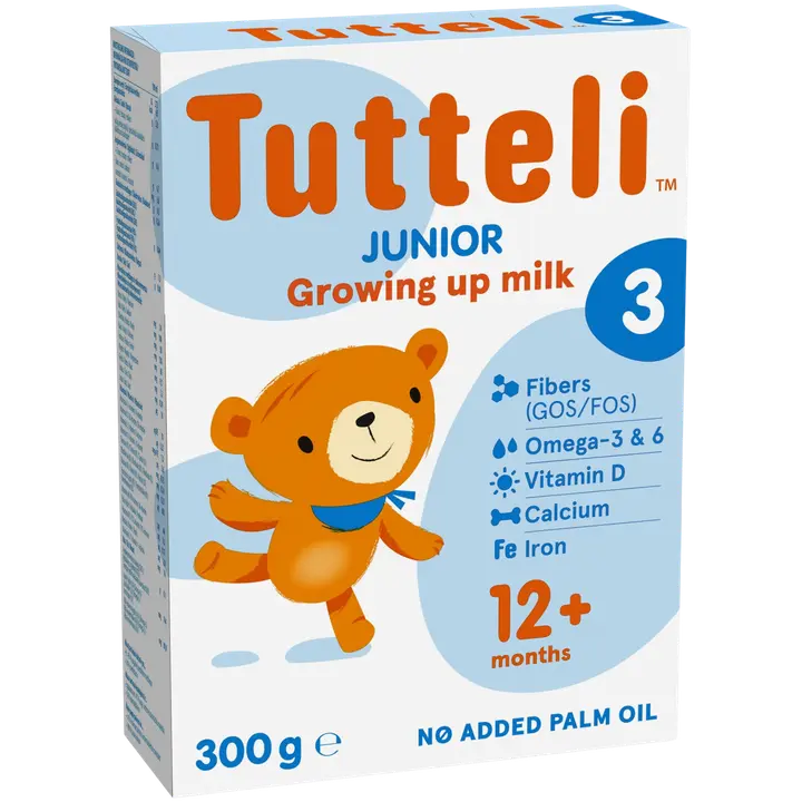 Tutteli 3 Junior piimajook alates 12 kuust, 300g