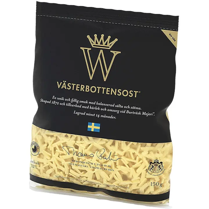 Västerbottensost 150g juustoraaste