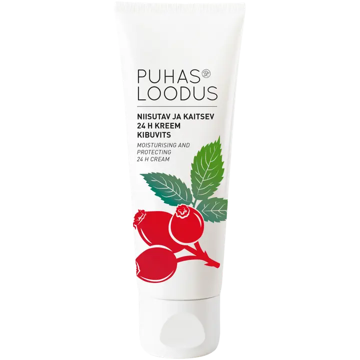 Puhas Loodus näokreem kibuvits 75ml 24h