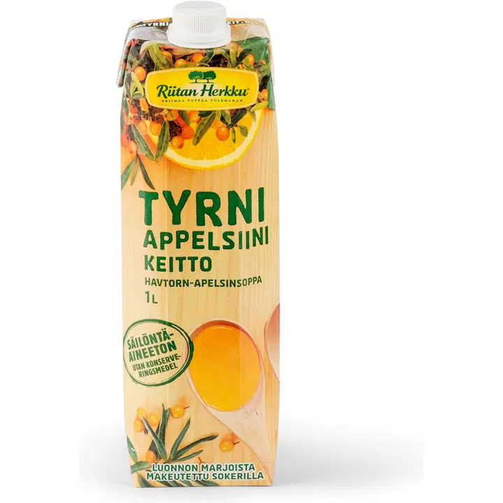 Riitan Herkku Tyrni-appelsiinikeitto 1 L