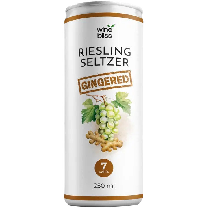 Wine Bliss Gingered Riesling Seltzer 7 vol-% 250 ml tlk x 24