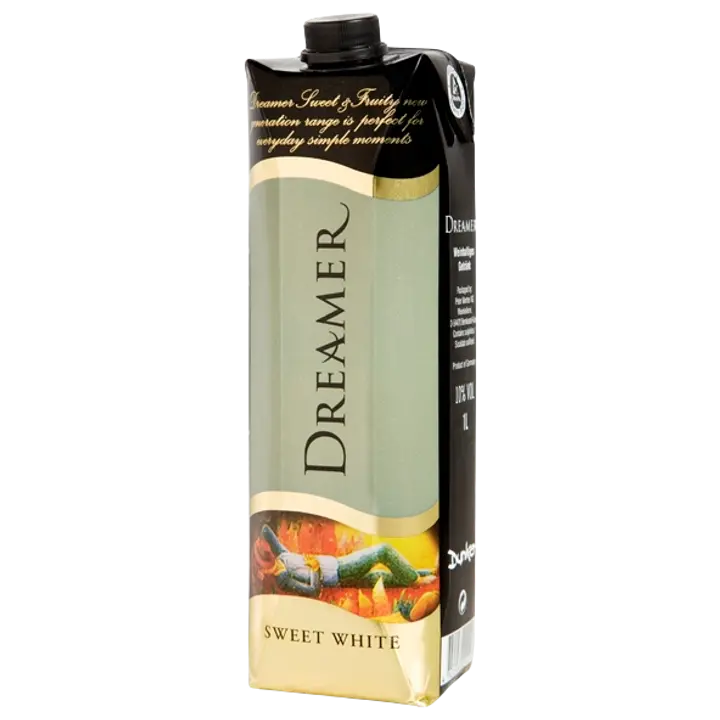 Dreamer Sweet White tetra aromatiseeritud veinijook 10%vol 1L