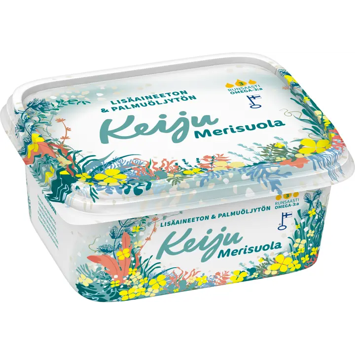 Keiju Merisuola rypsiöljy-kasvirasvalevite 70 % 600 g
