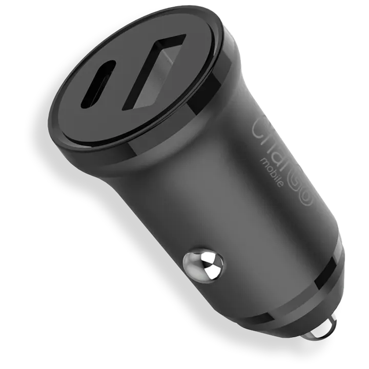 Autolaadija CharGo 1xUSB-A+1xUSB-C 15,5W