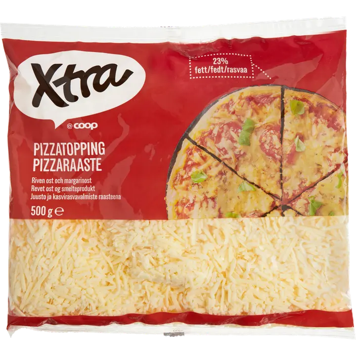 Xtra riivitud juust ja taimerasva toode, 500 g