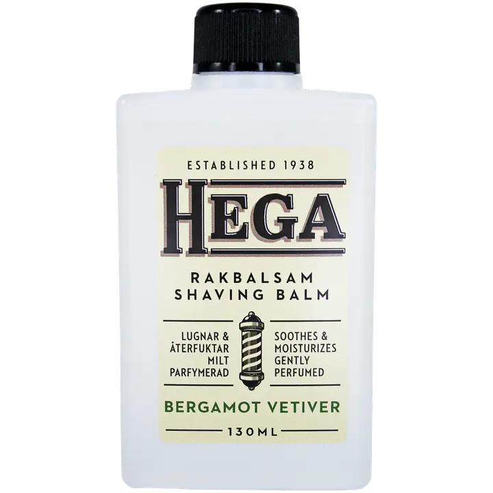 Hega Bergamot Vetiver  130ml Partabalsami