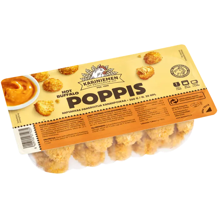 Kariniemen kananpojan poppis buffalo 200 g