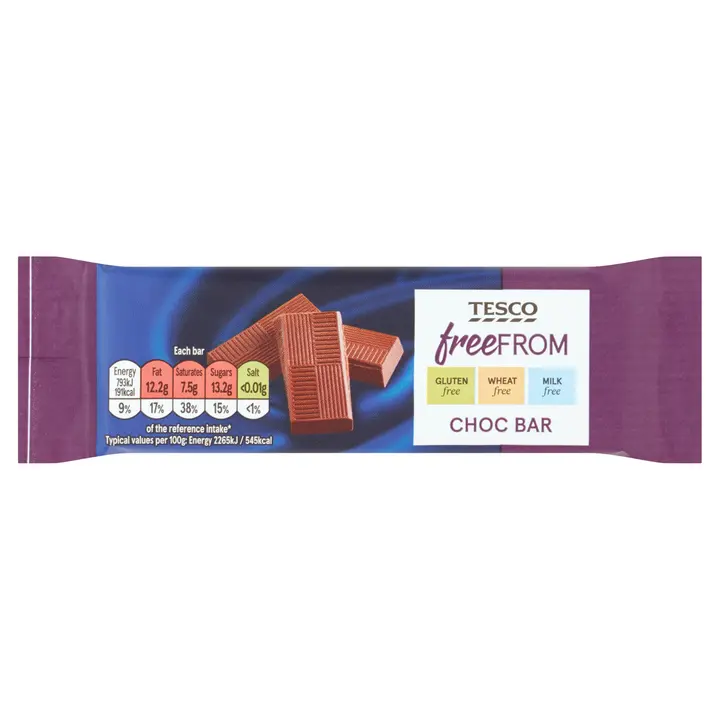 Tesco Free From 35g Choc bar