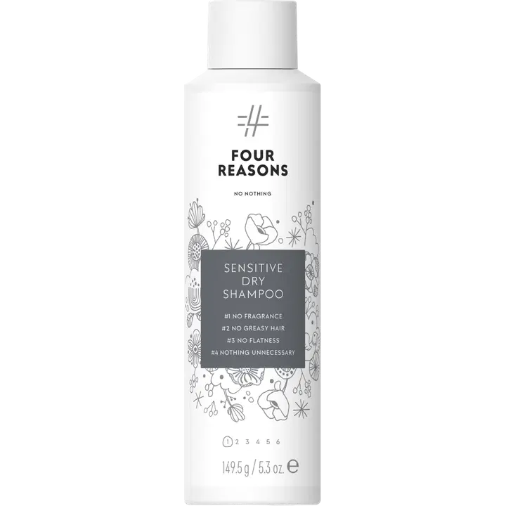Four Reasons No nothing Sensitive Dry Shampoo kuivashampoo 250 ml