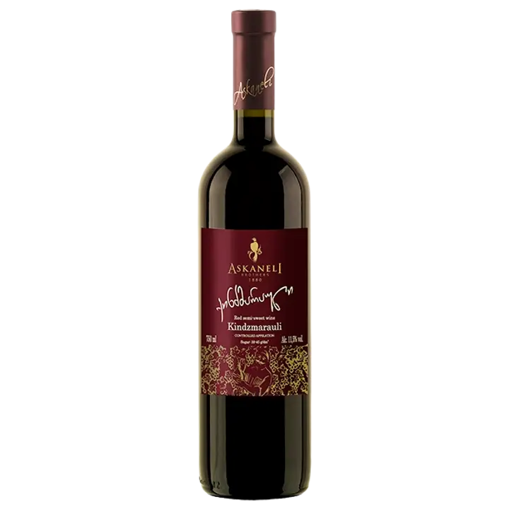 Askaneli Kindzmarauli Red Semi-Sweet GT vein 12,5%vol 750ml