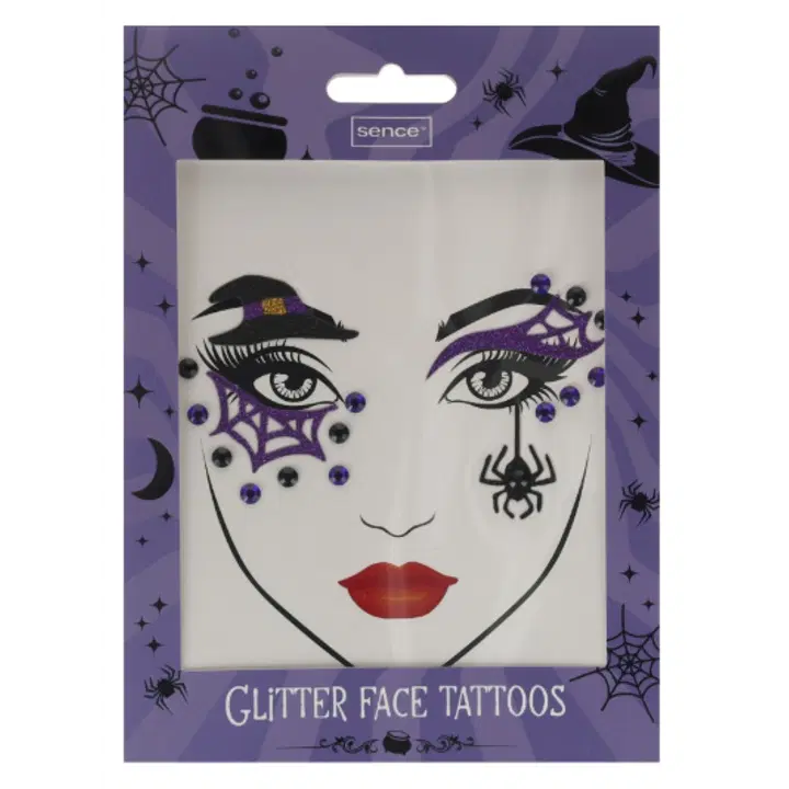 Sence Collection Tattoo Glitter Face Midnight Shadows Witch Potion