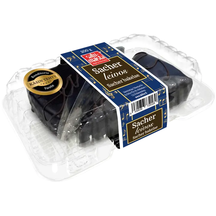 Satumaista Sacherleivos 200g