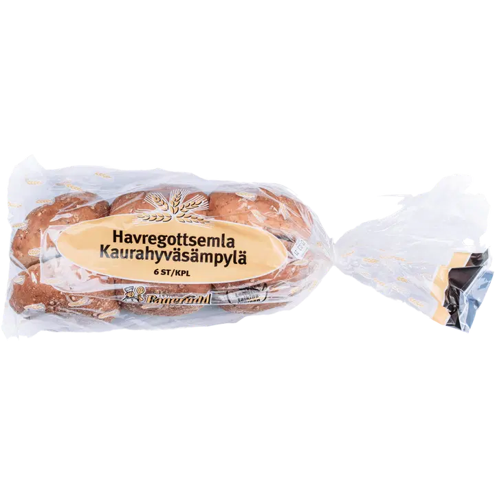 Bageri Fagerudd Leipomo Kaurahyväsämpylä 6st/450g