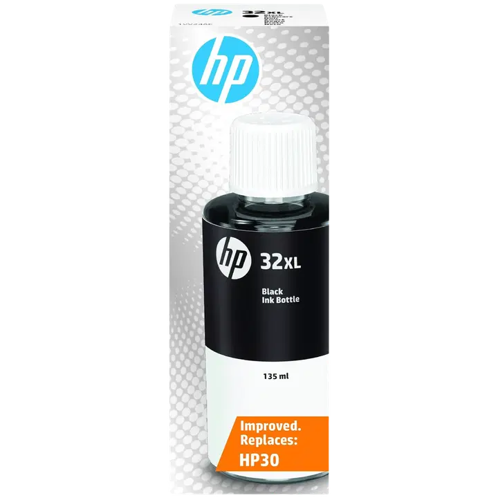 HP Mustepullo 32, musta