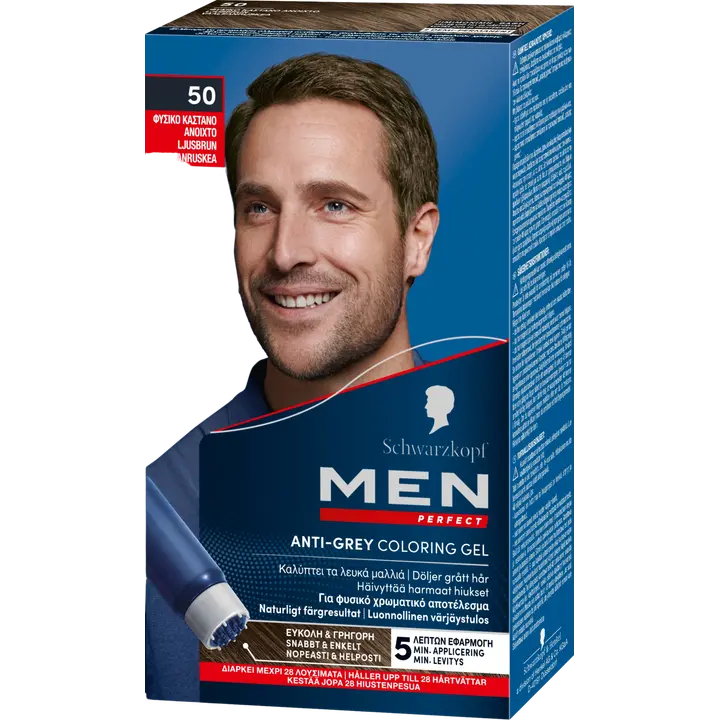 Schwarzkopf Men Perfect 50 Vaaleanruskea hiusväri