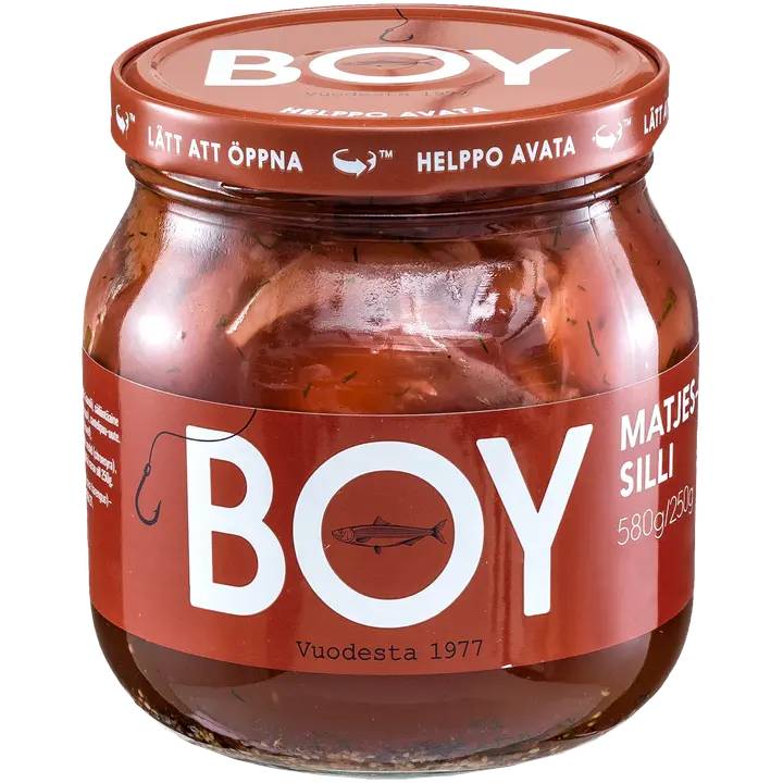 Boy matjessilli 580/250g