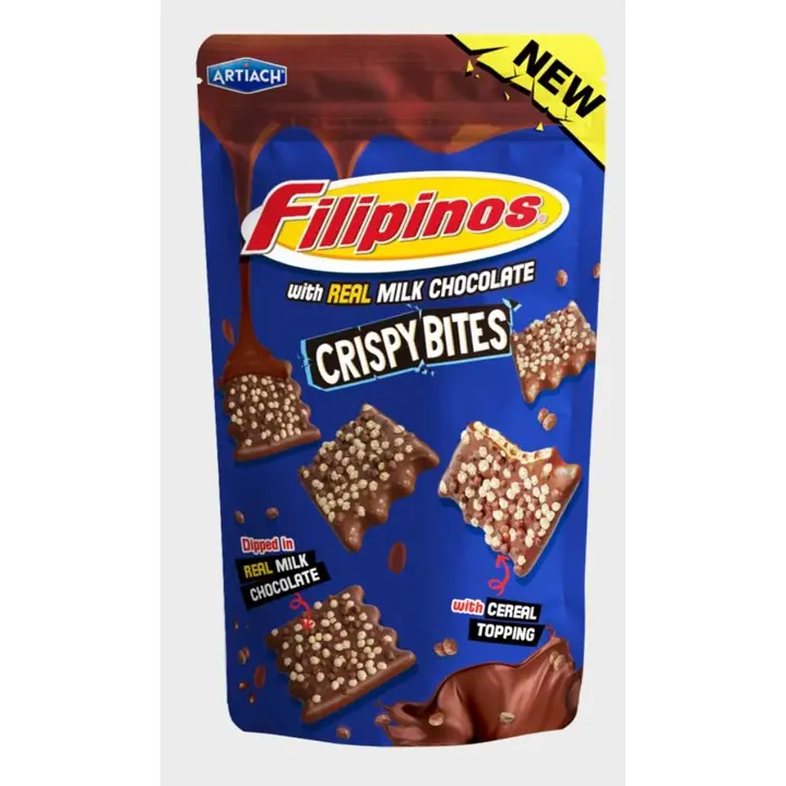 Filipinos Crispy Bites maitosuklaa 100g