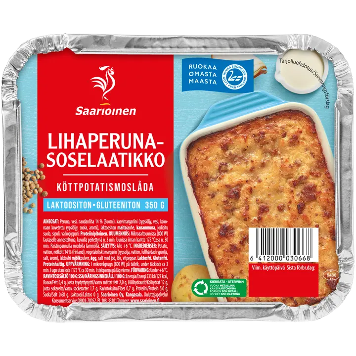 Saarioinen Lihaperunasoselaatikko 350g