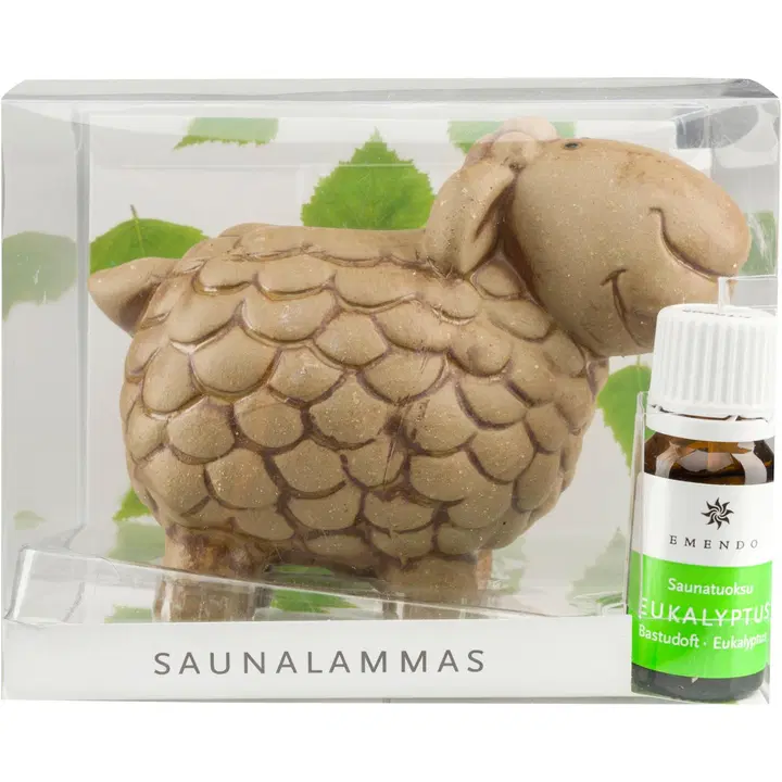 Emendo saunalammas + saunatuoksu eukalyptus 10ml