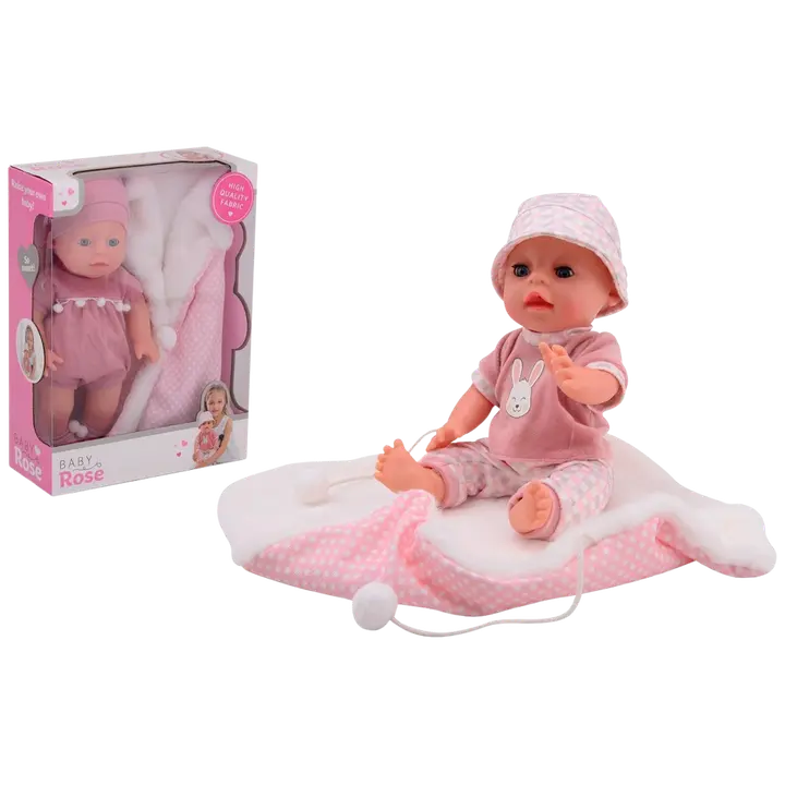 Nukk Baby Rose Deluxe 35 cm (karp)