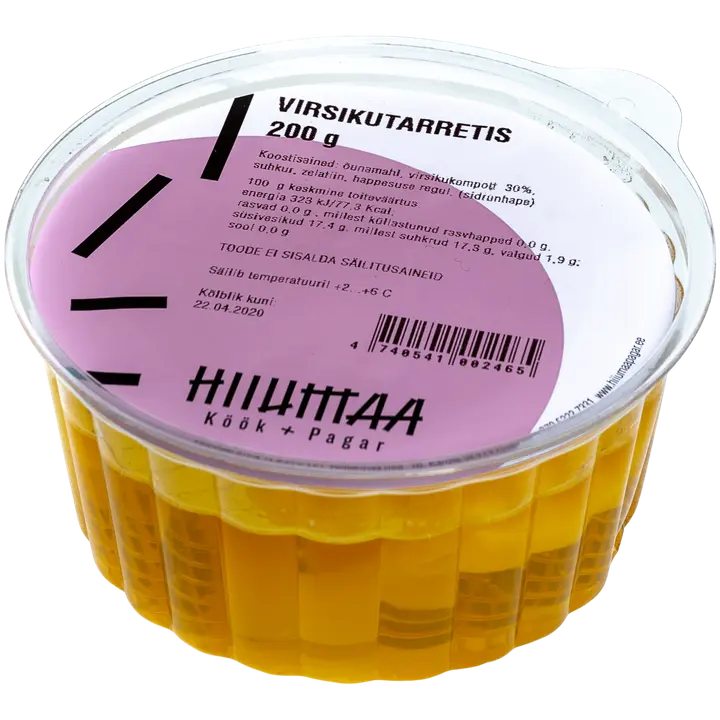 HIIUMAA KÖÖK Virsikutarretis 200 g