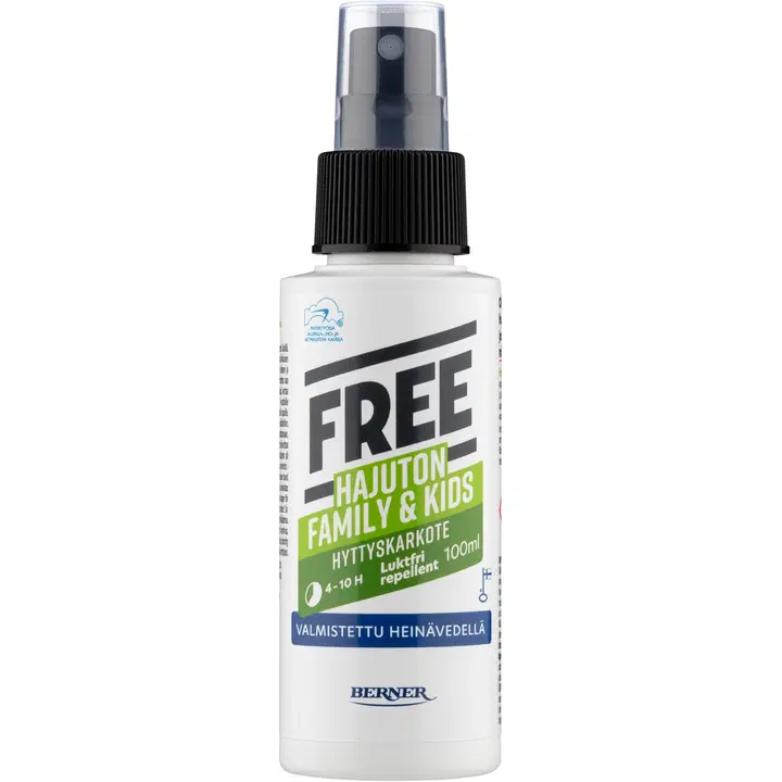 Free 100ml Hyttyskarkote Kids & Family hajuton